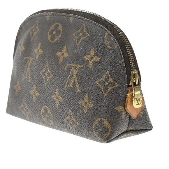 LOUIS VUITTON Pochette Cosmetic Pouch Bag Monogram Leather BN M47515 04EF783 - Picture 4 of 14